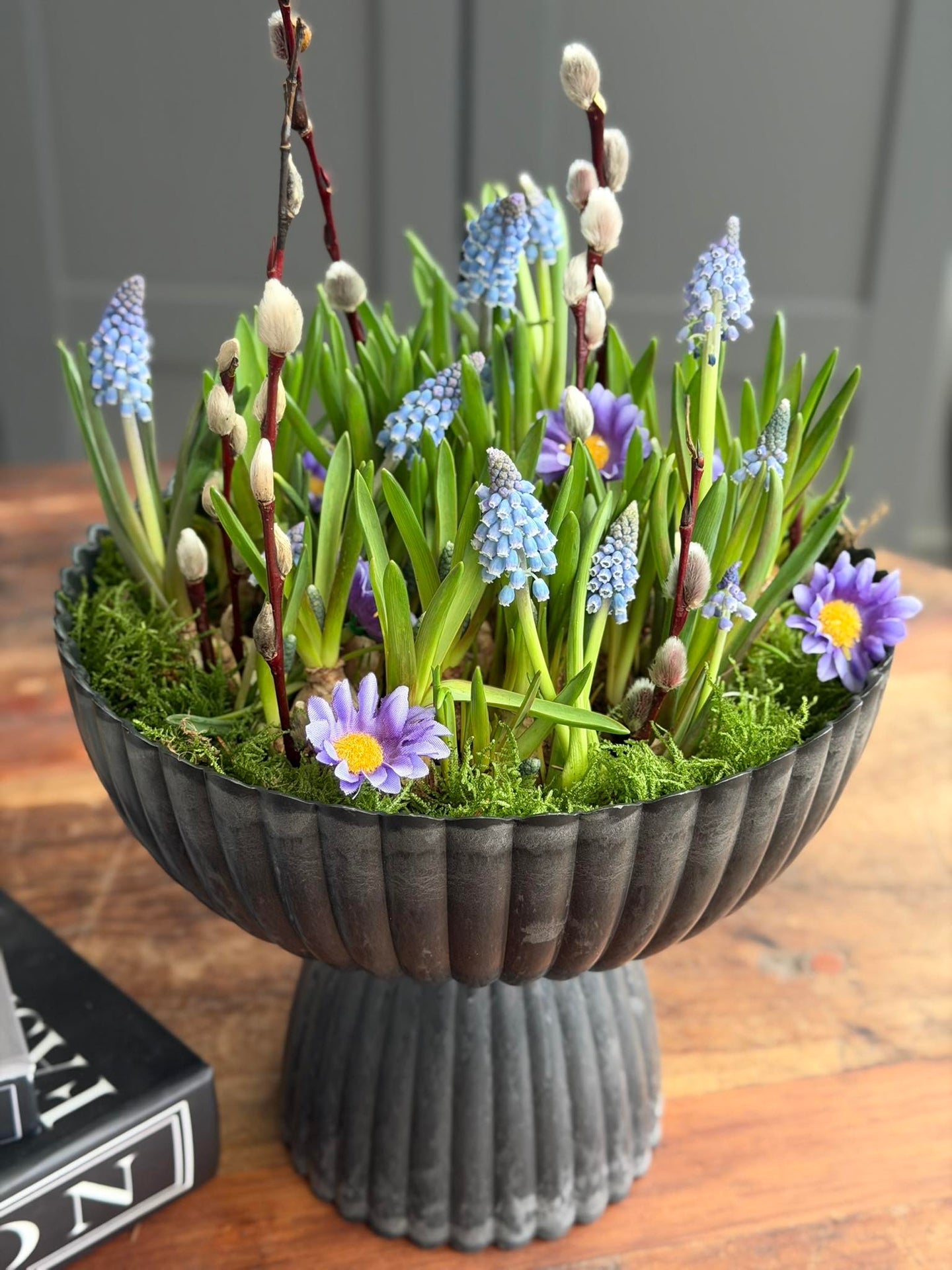 DIY-Arrangement im Beton-Look - Stone