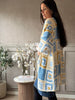 Cardigan Boho - Blau