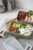 Lunchbox mit Löffel und Gabel - Colormix