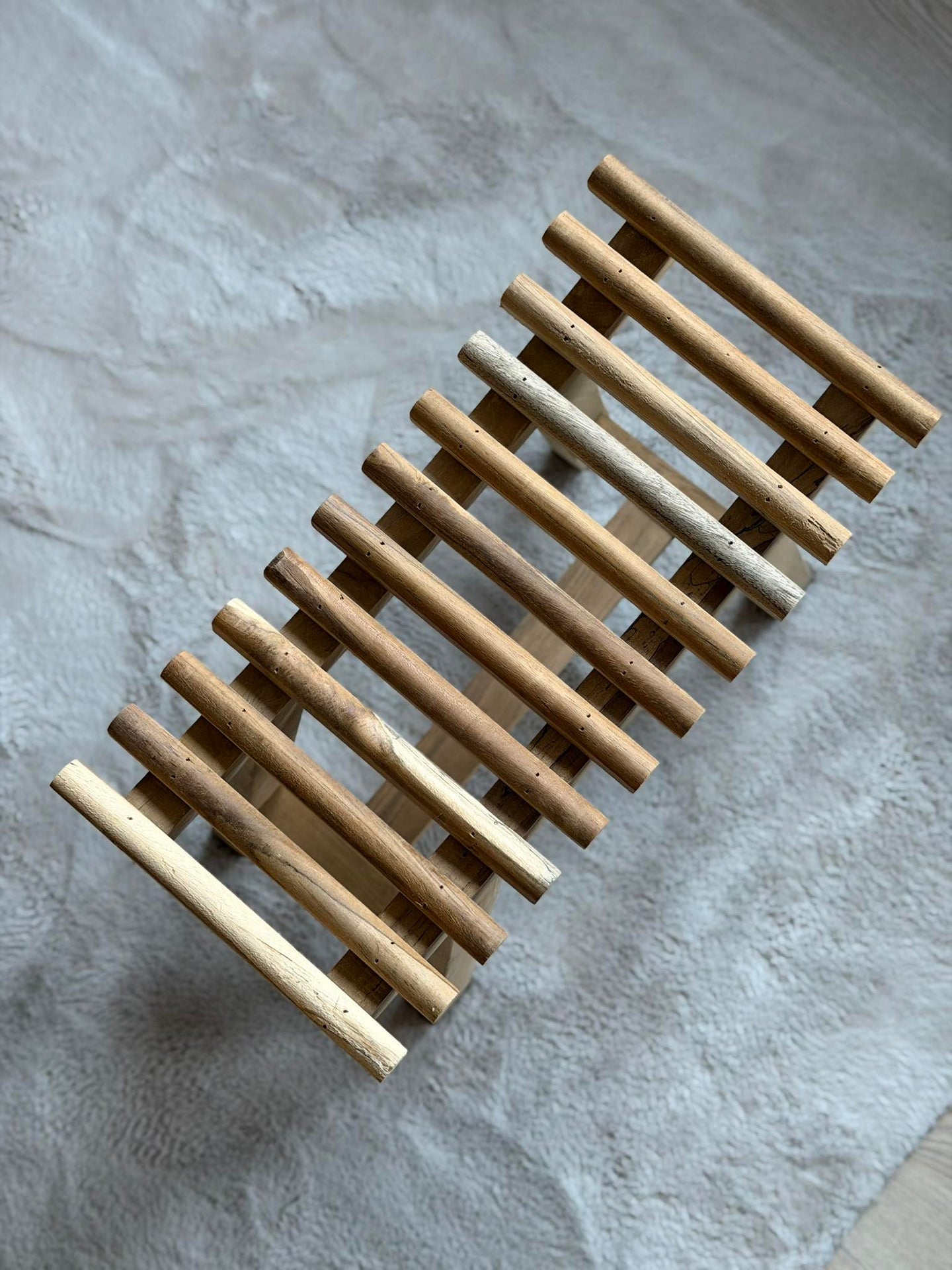 Teak-Hocker