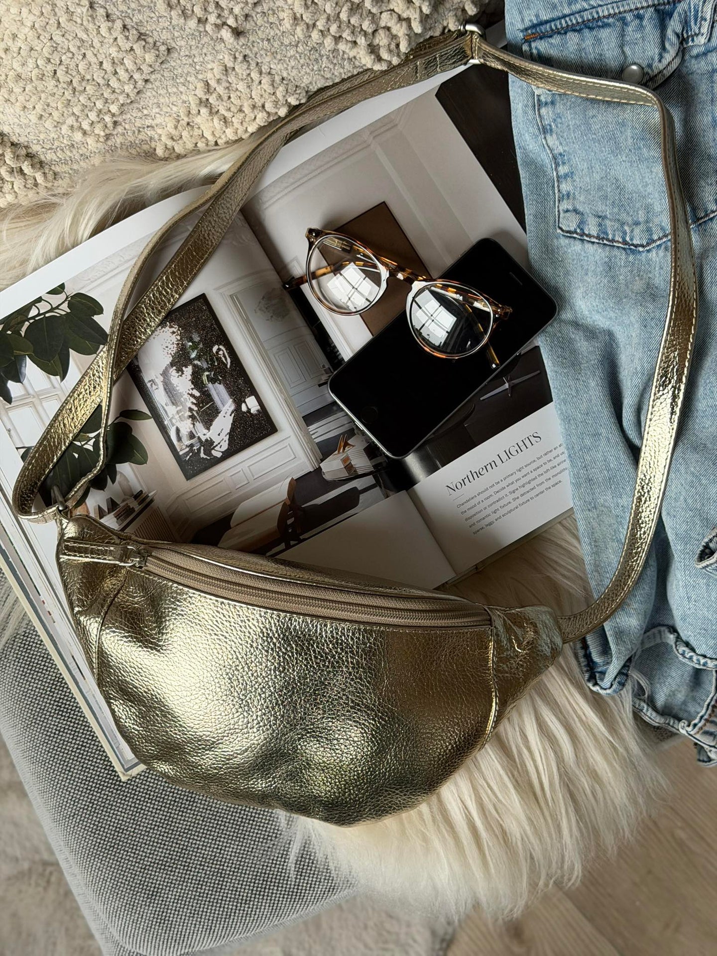 Bumbag Misse - Gold / Silber