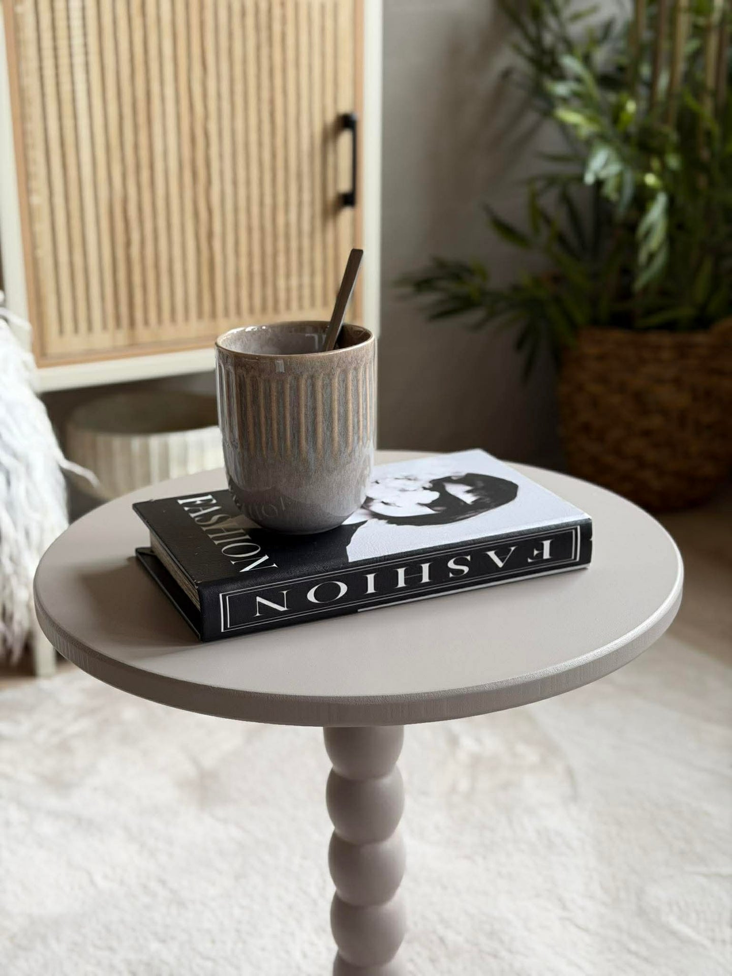 Beistelltisch - Taupe 35xH40 cm