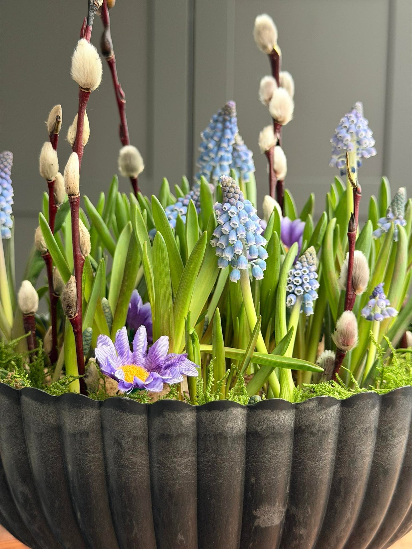 DIY-Arrangement im Beton-Look - Stone