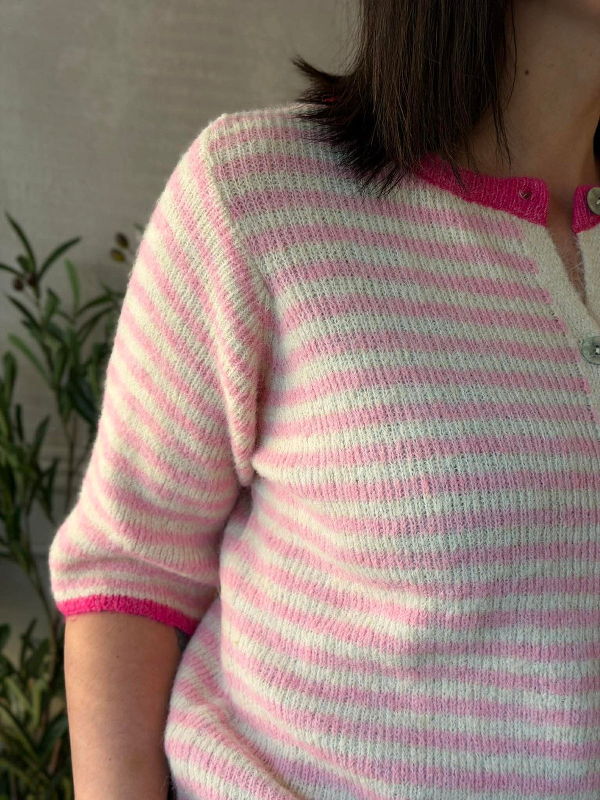 Strick Susanne Pink