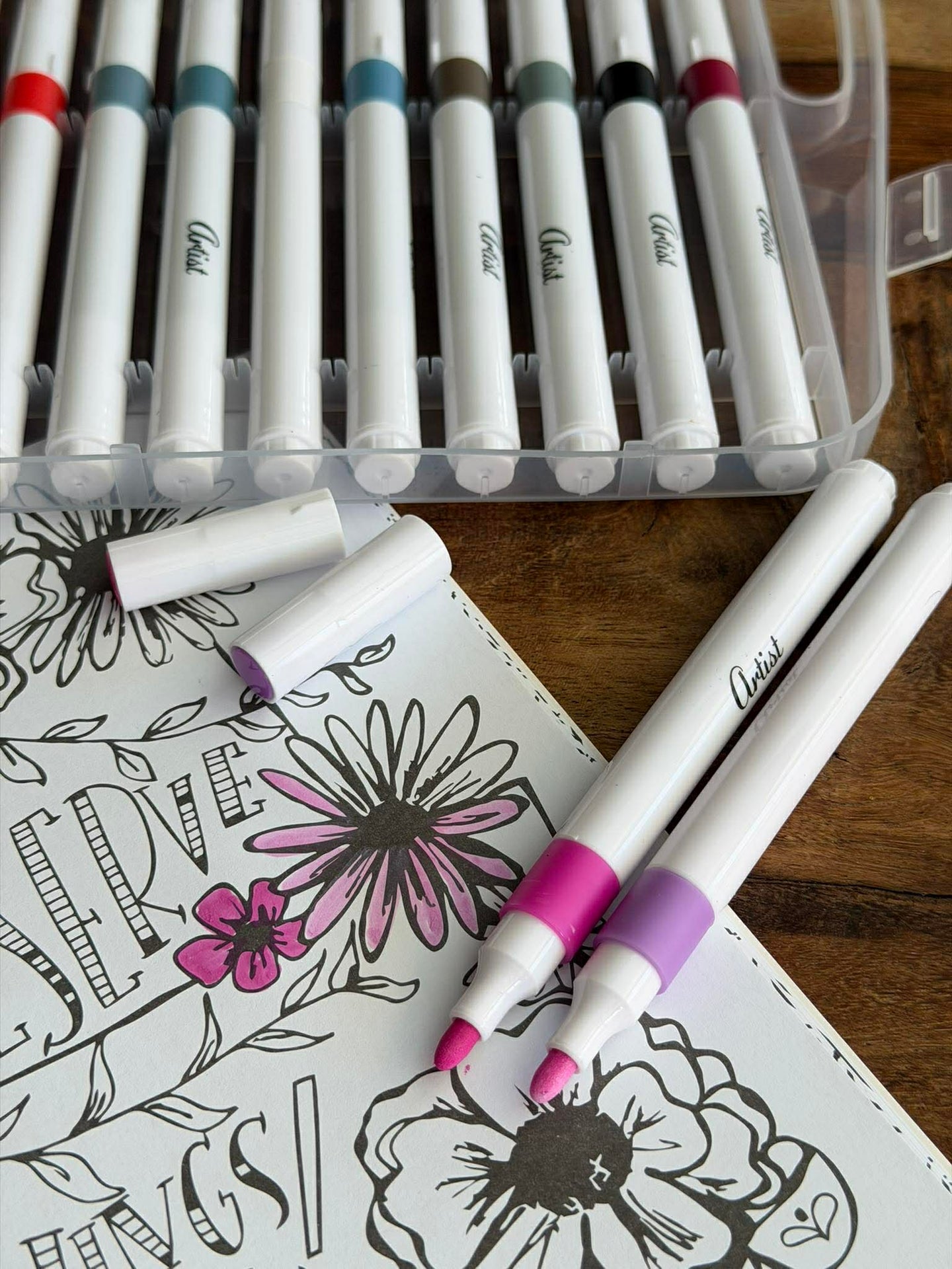 Acryl-Marker - 60 Stk. Gut zum Bemalen von Steinen