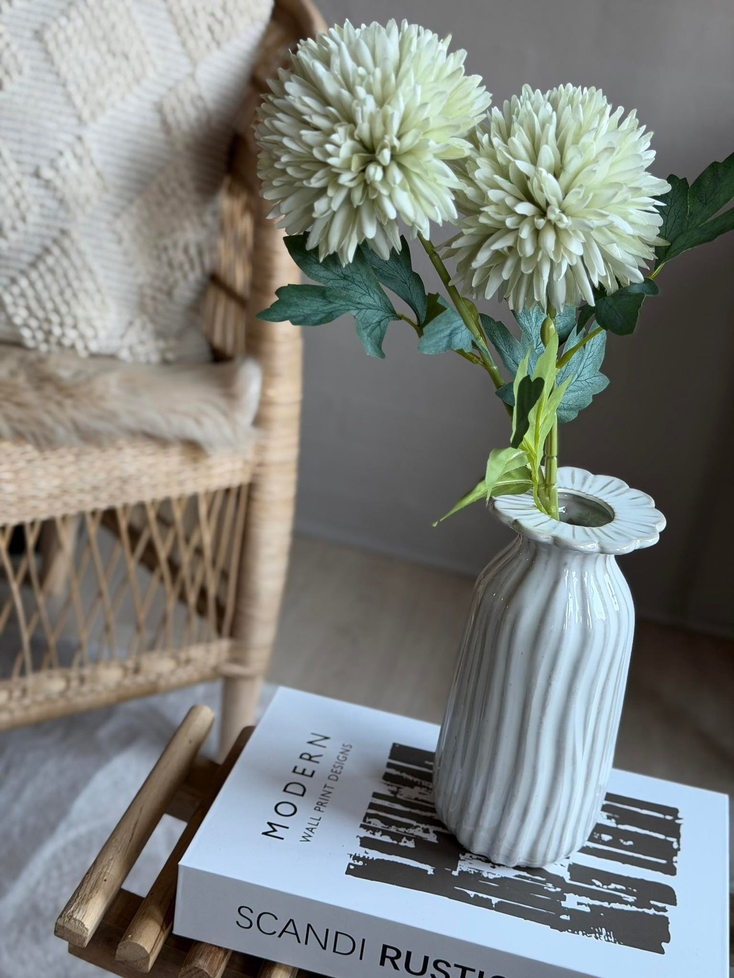 Vase flower - Weiß