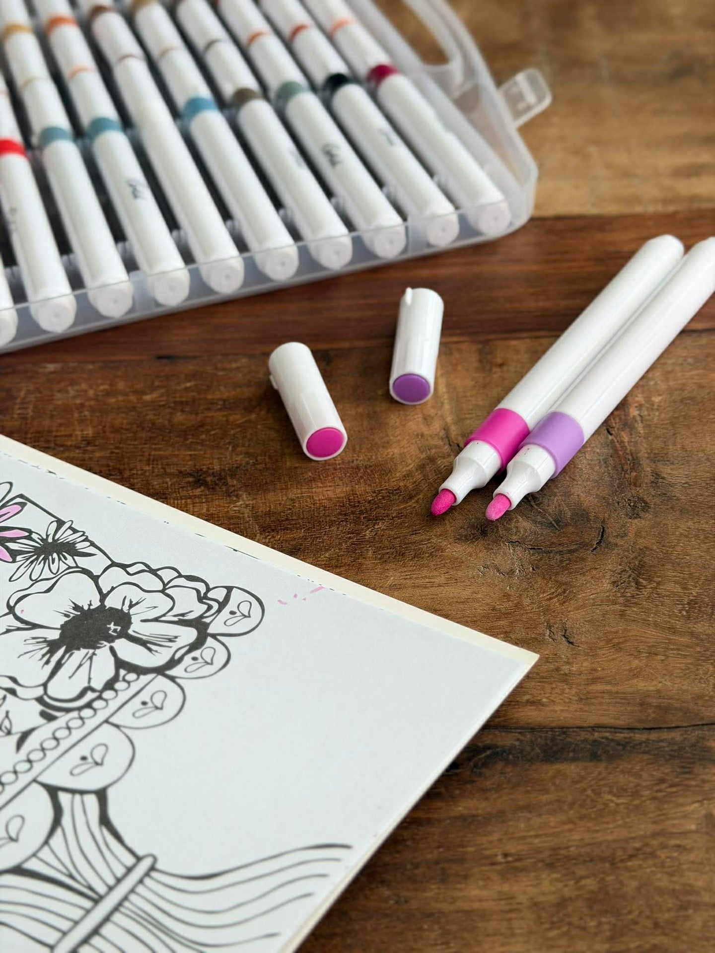 Acryl-Marker - 60 Stk. Gut zum Bemalen von Steinen