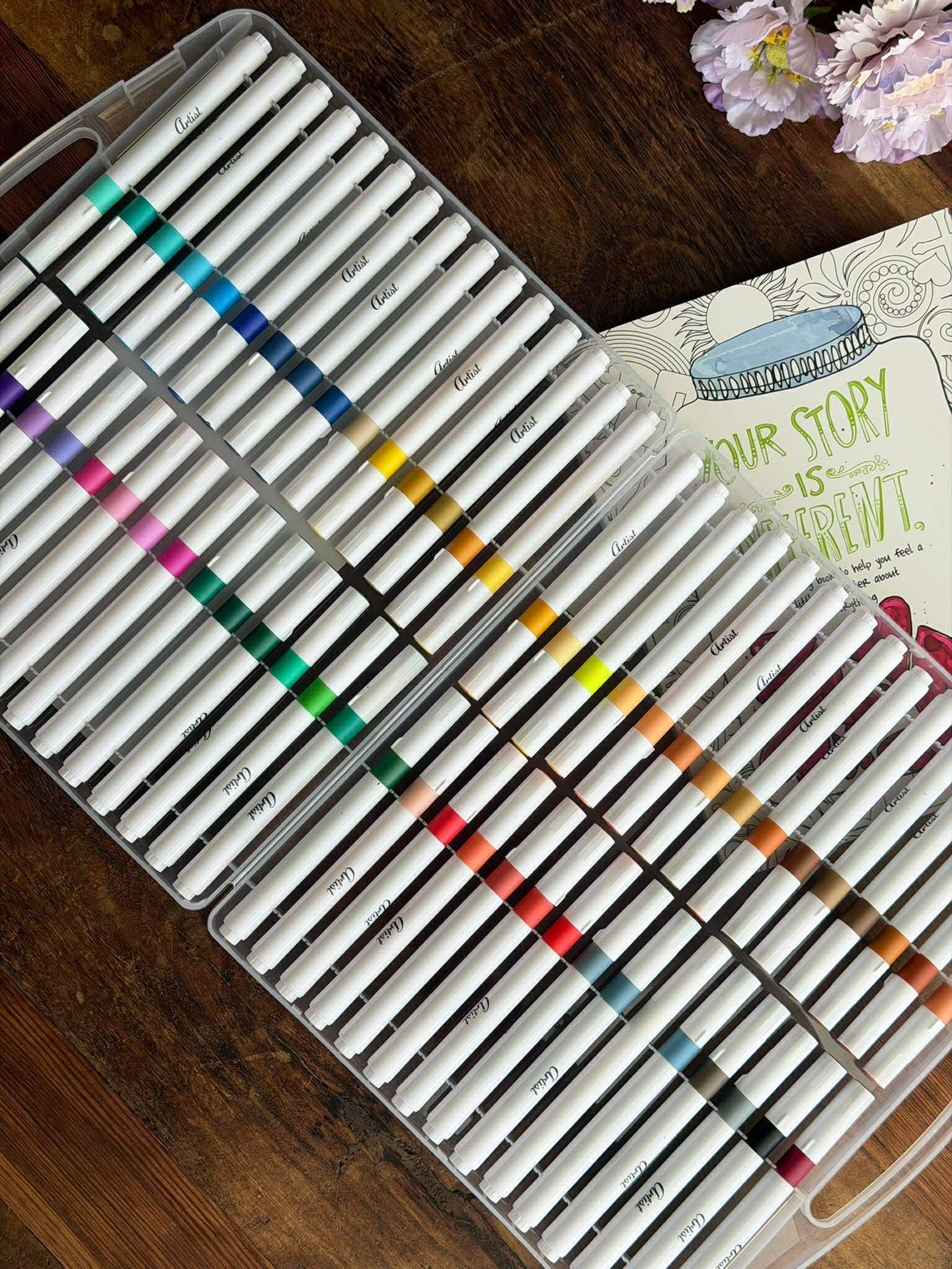 Acryl-Marker - 60 Stk. Gut zum Bemalen von Steinen