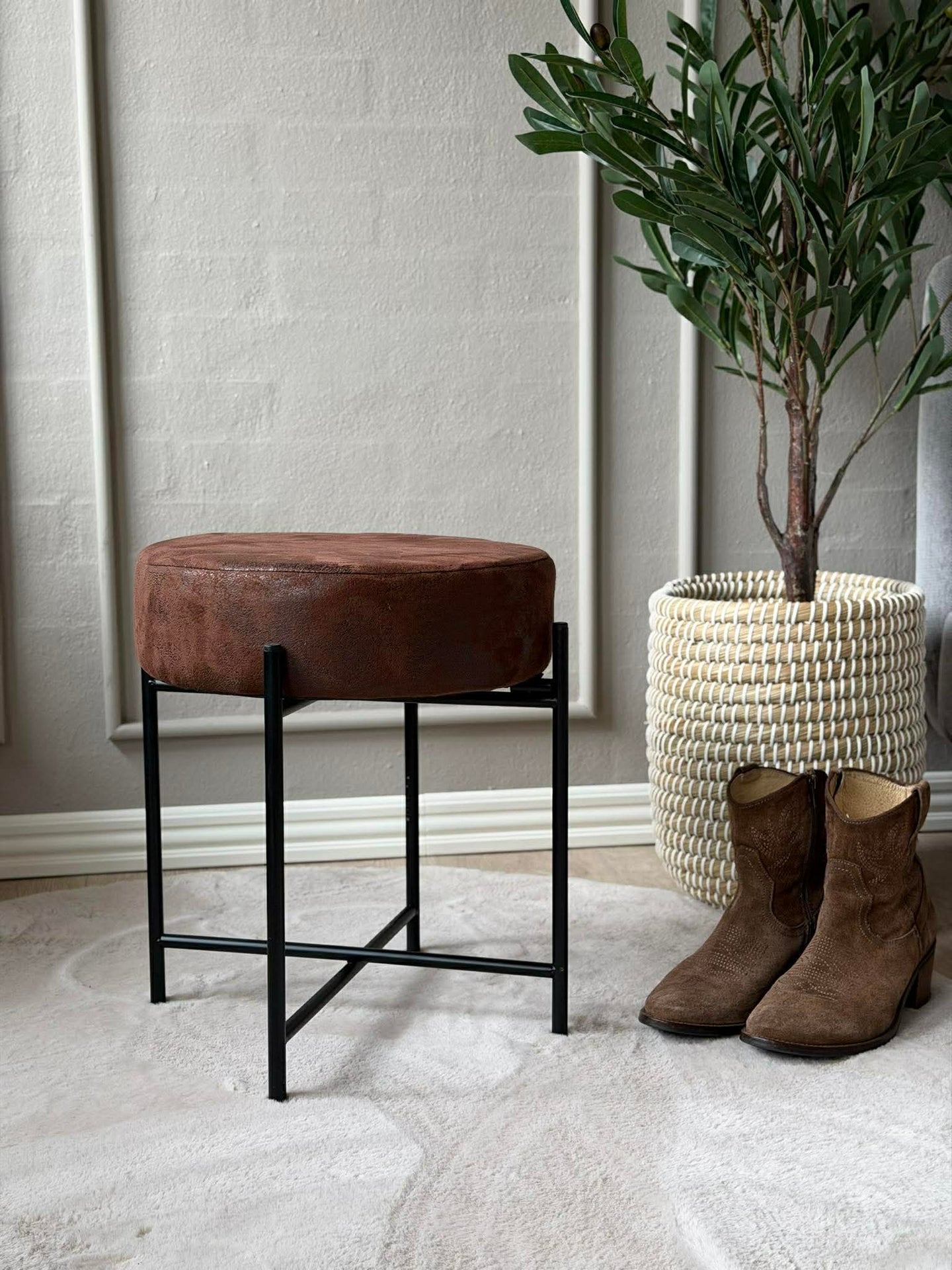 Hocker mit weichem Sitz