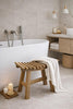 Teak-Hocker