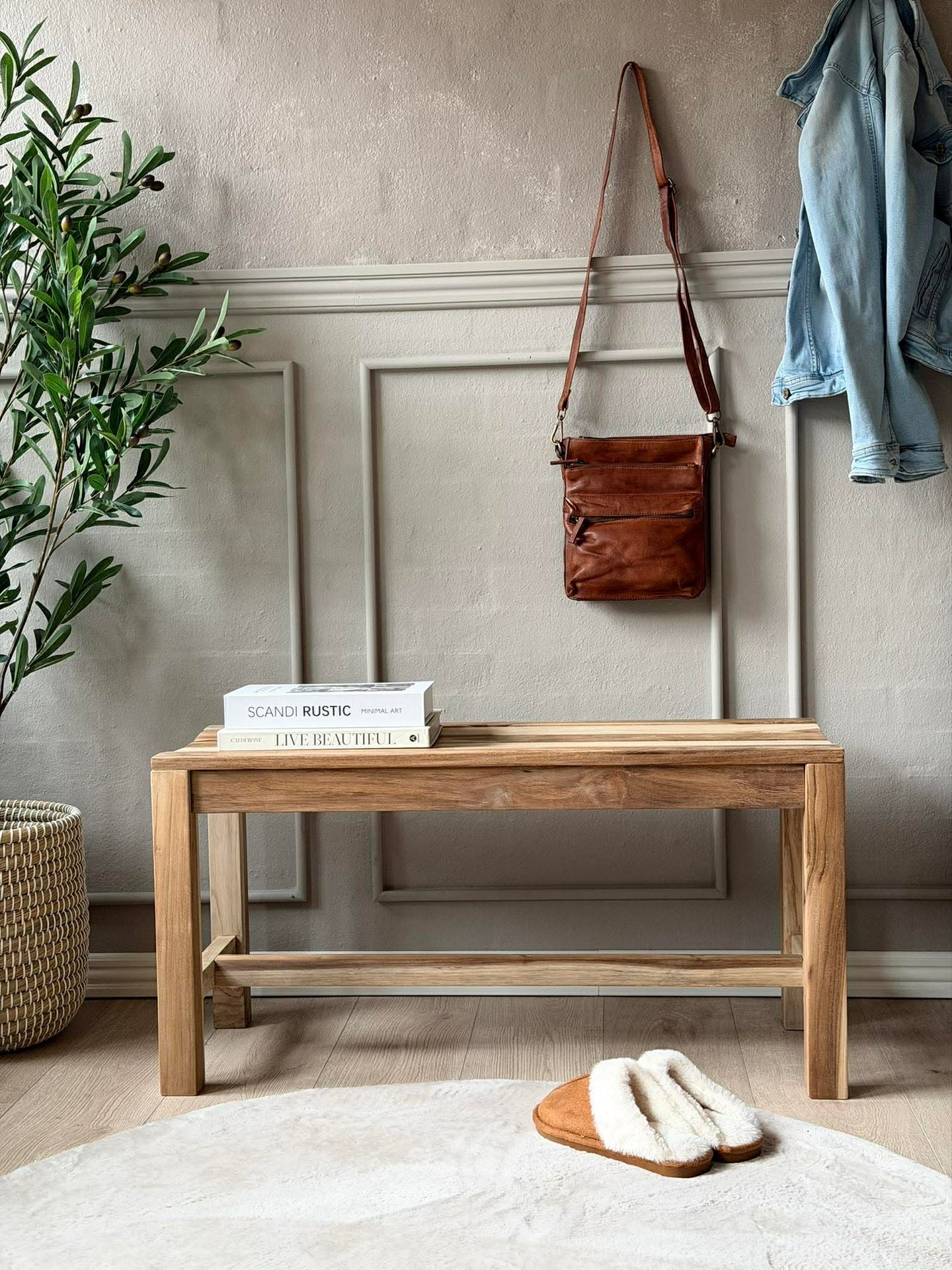 Bank aus Teak