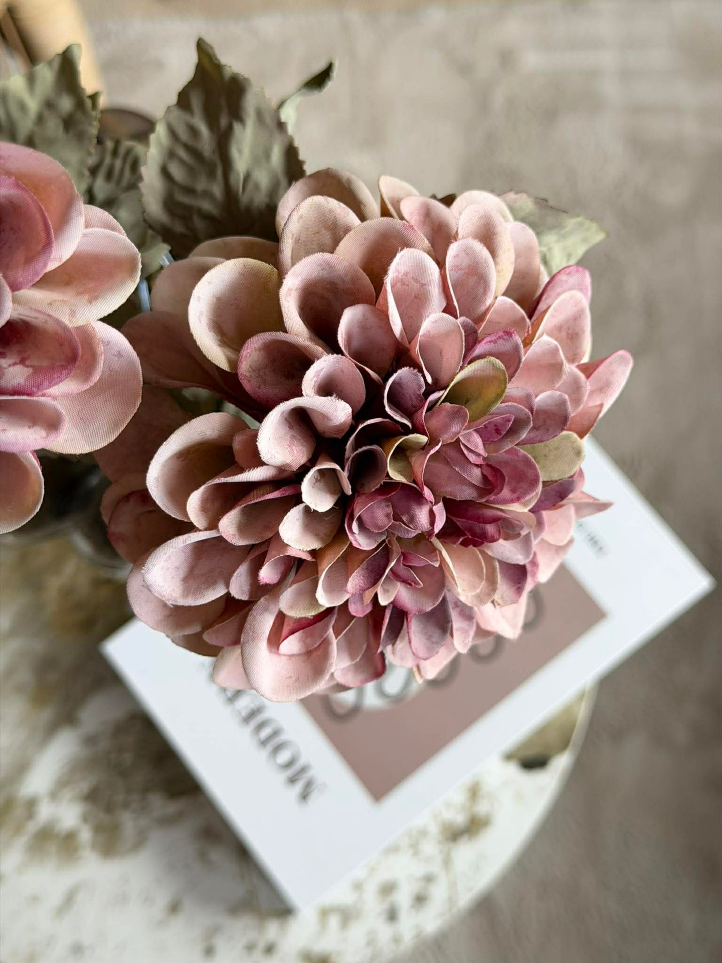 Blume Dahlie 64 cm - Pink