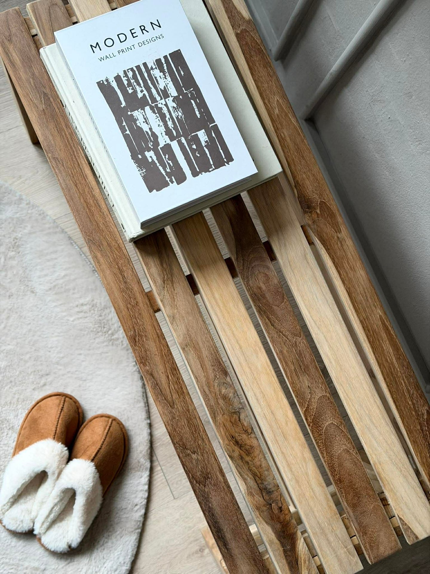Bank aus Teak