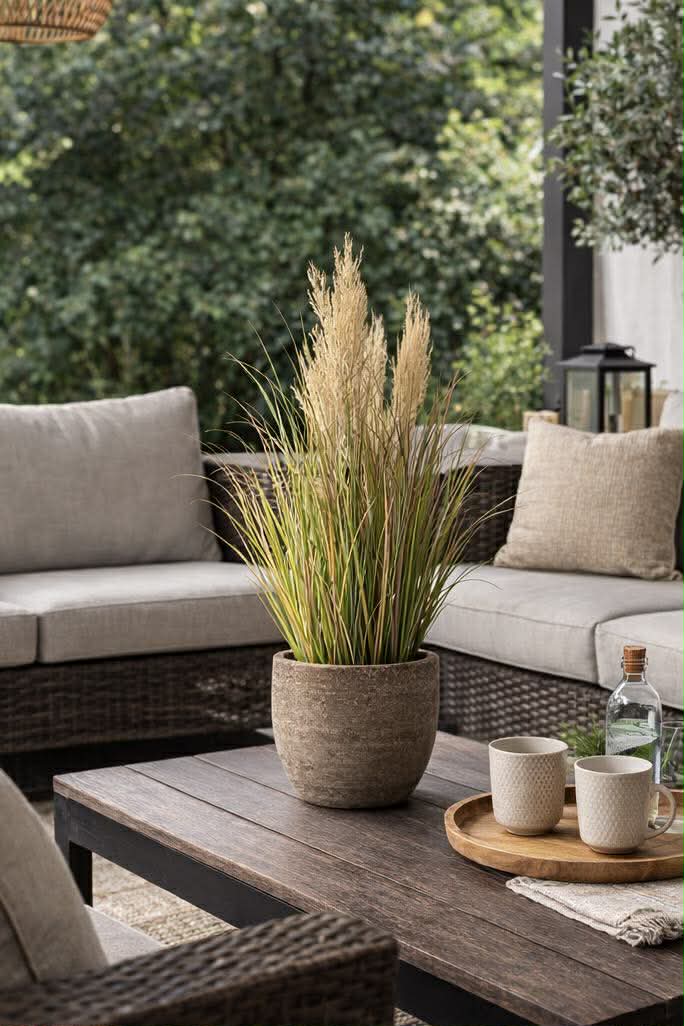 Pampas im Topf für innen und außen - 60 cm