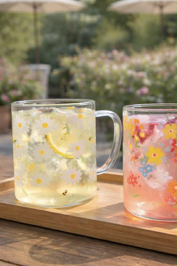 Glasbecher Summer - Color mix