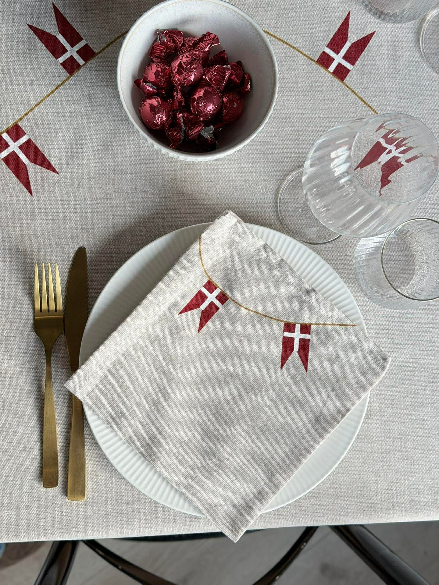 Tischdecke mit Flagge - Verschiedene Größen