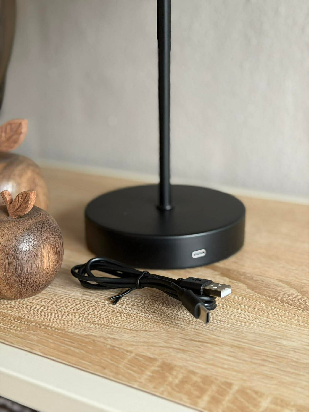Tischlampe mit Touch - Large Schwarz