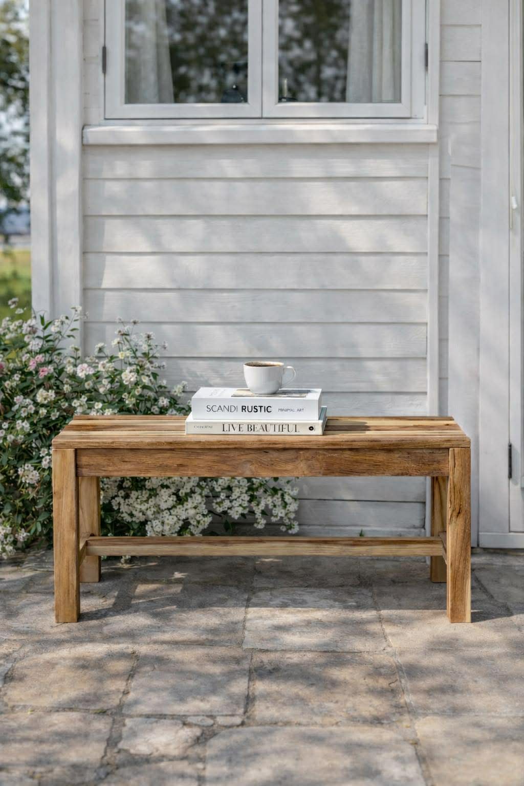 Bank aus Teak