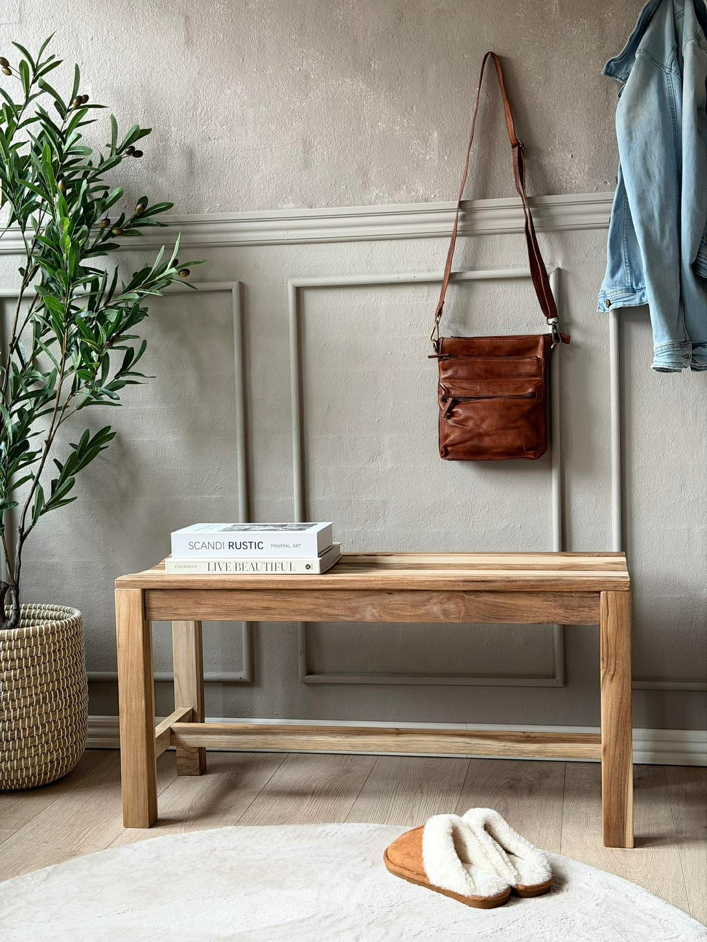 Bank aus Teak