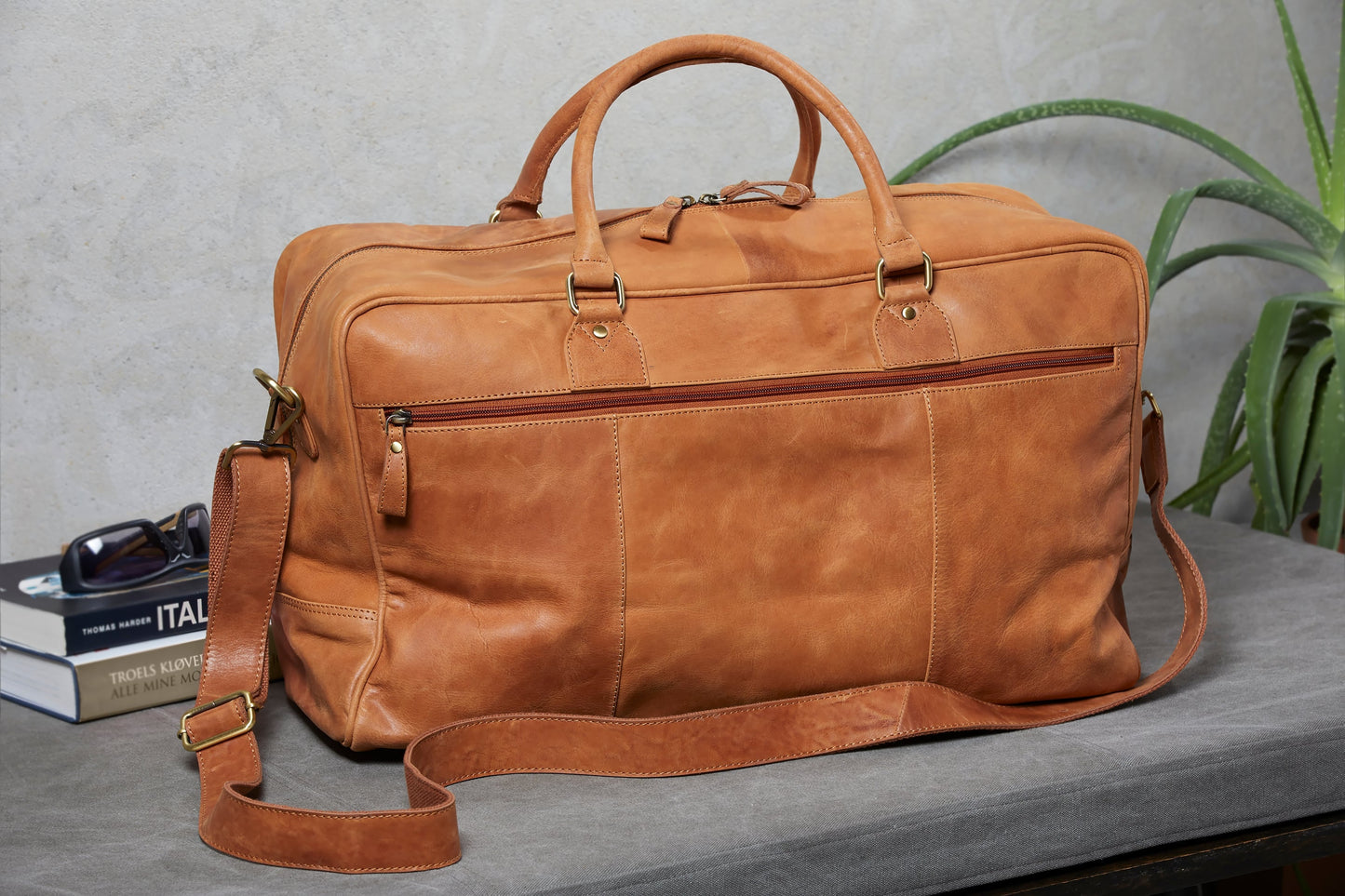 Reisetasche BERLIN - Cognac