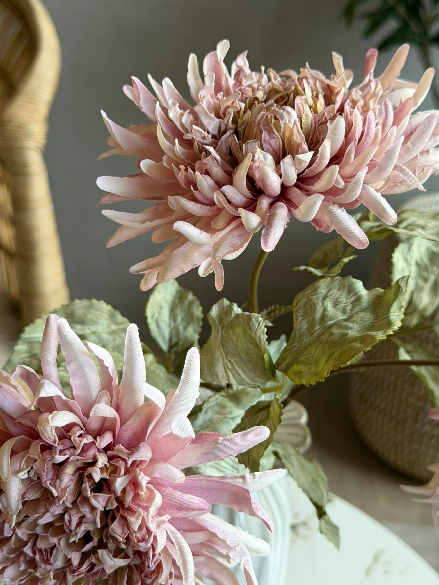 Chrysanthemenstiel 17 cm - Rosa