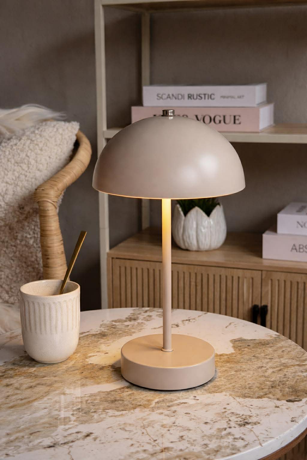 Tischlampe mit Touch - Large Sand