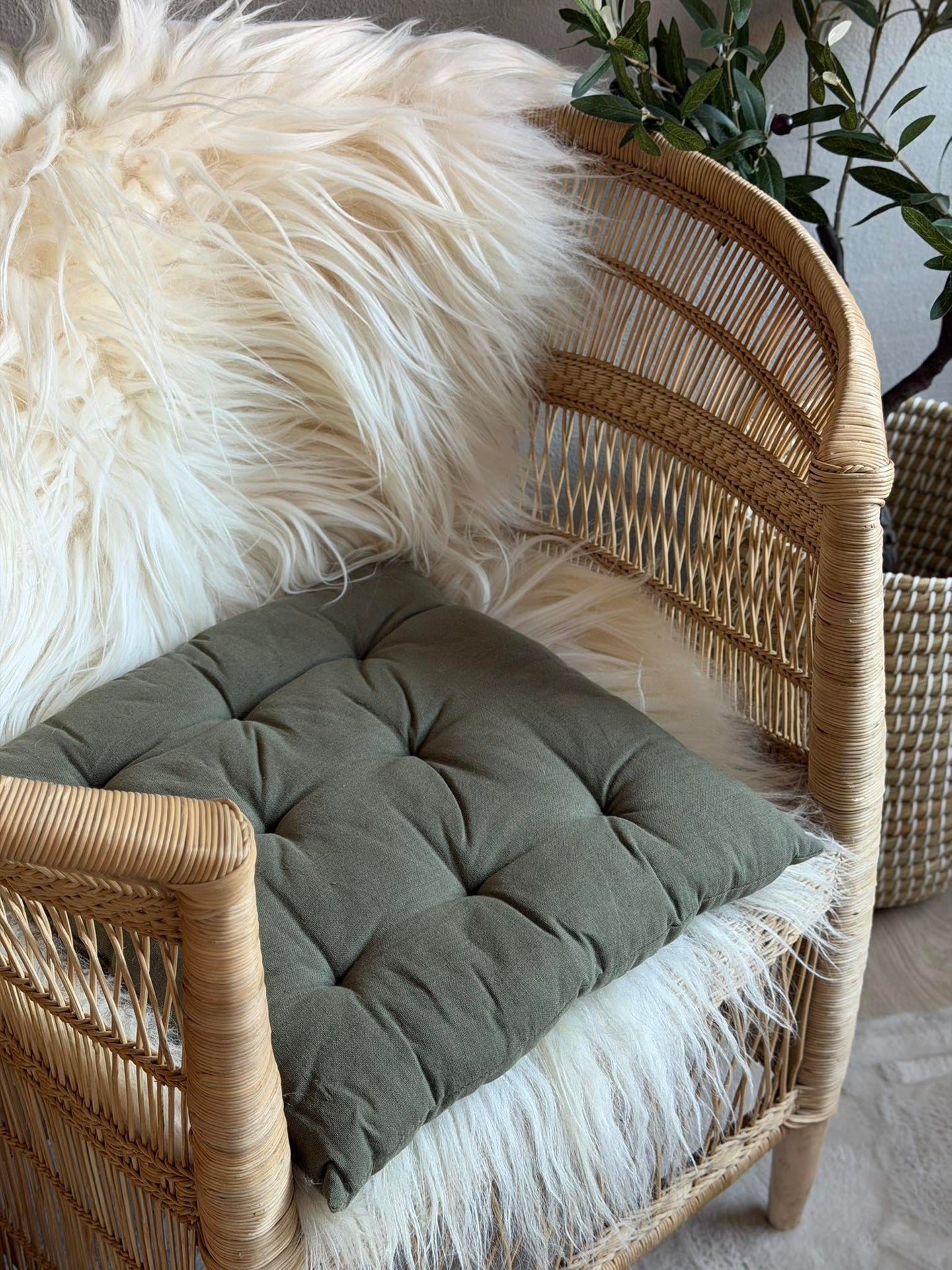Futon-Kissen – Salbei