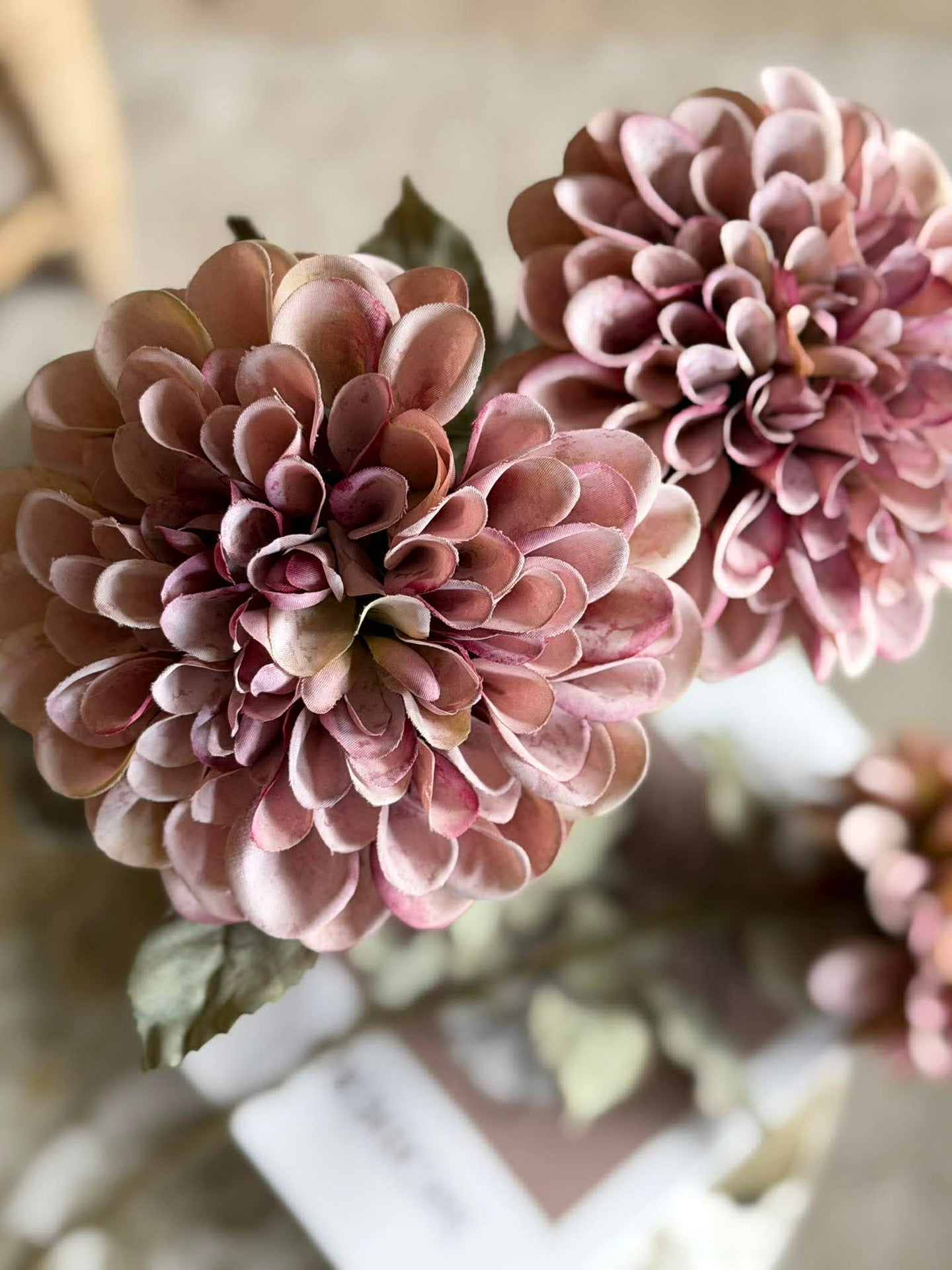 Blume Dahlie 64 cm - Pink