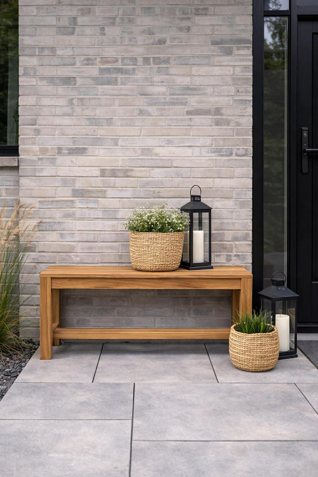 Bank aus Teak