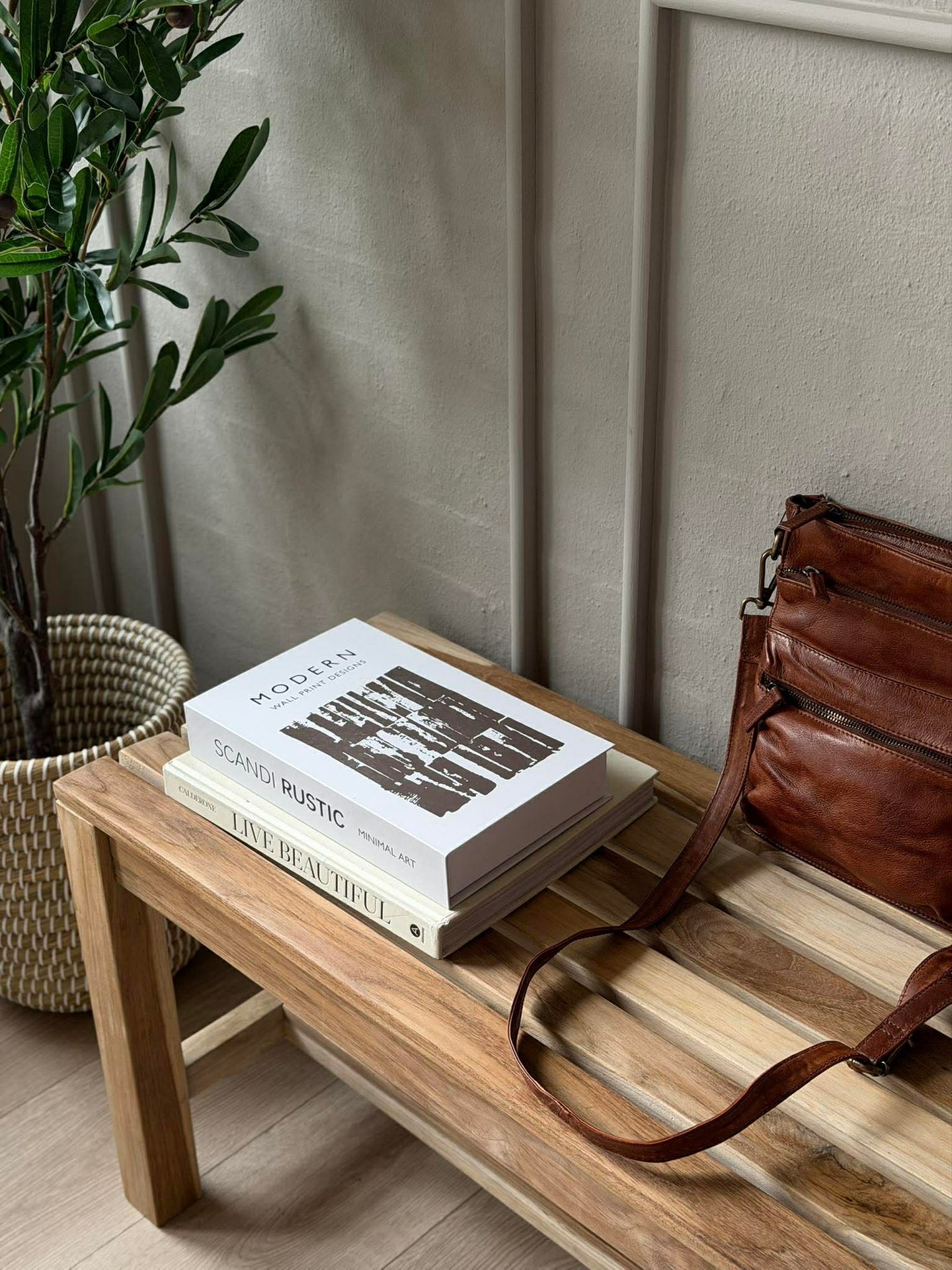 Bank aus Teak