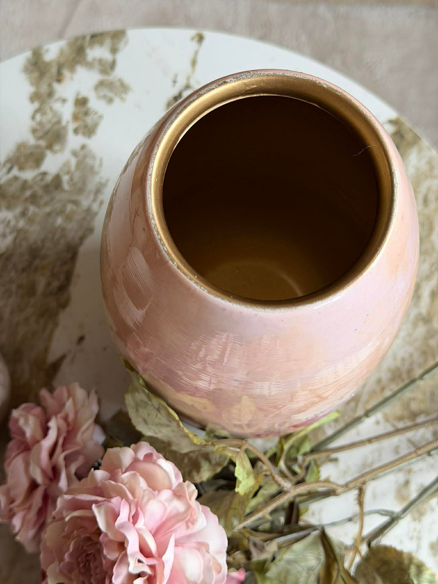 Vase - Flower-Print