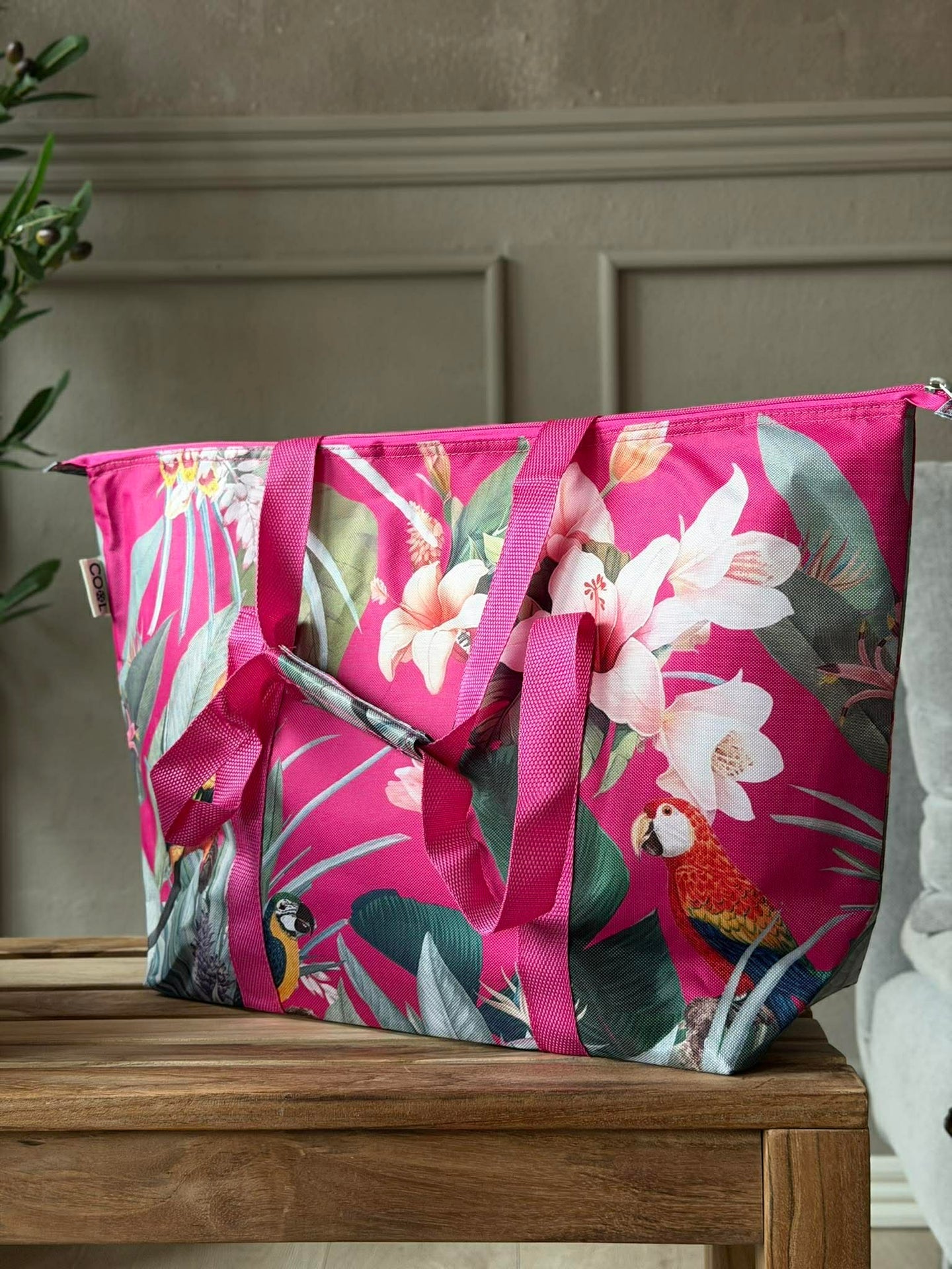 Kühltasche mit Blumen - Mehrere Farben