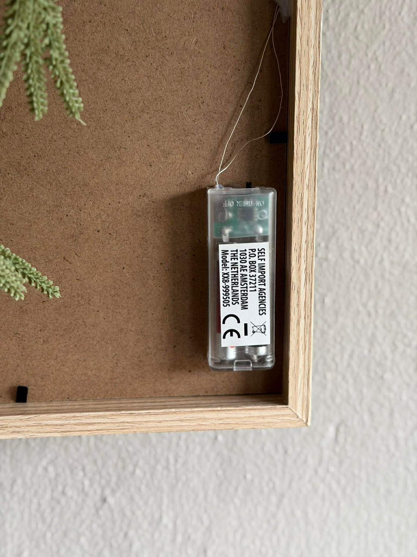 Bilderrahmen mit LED