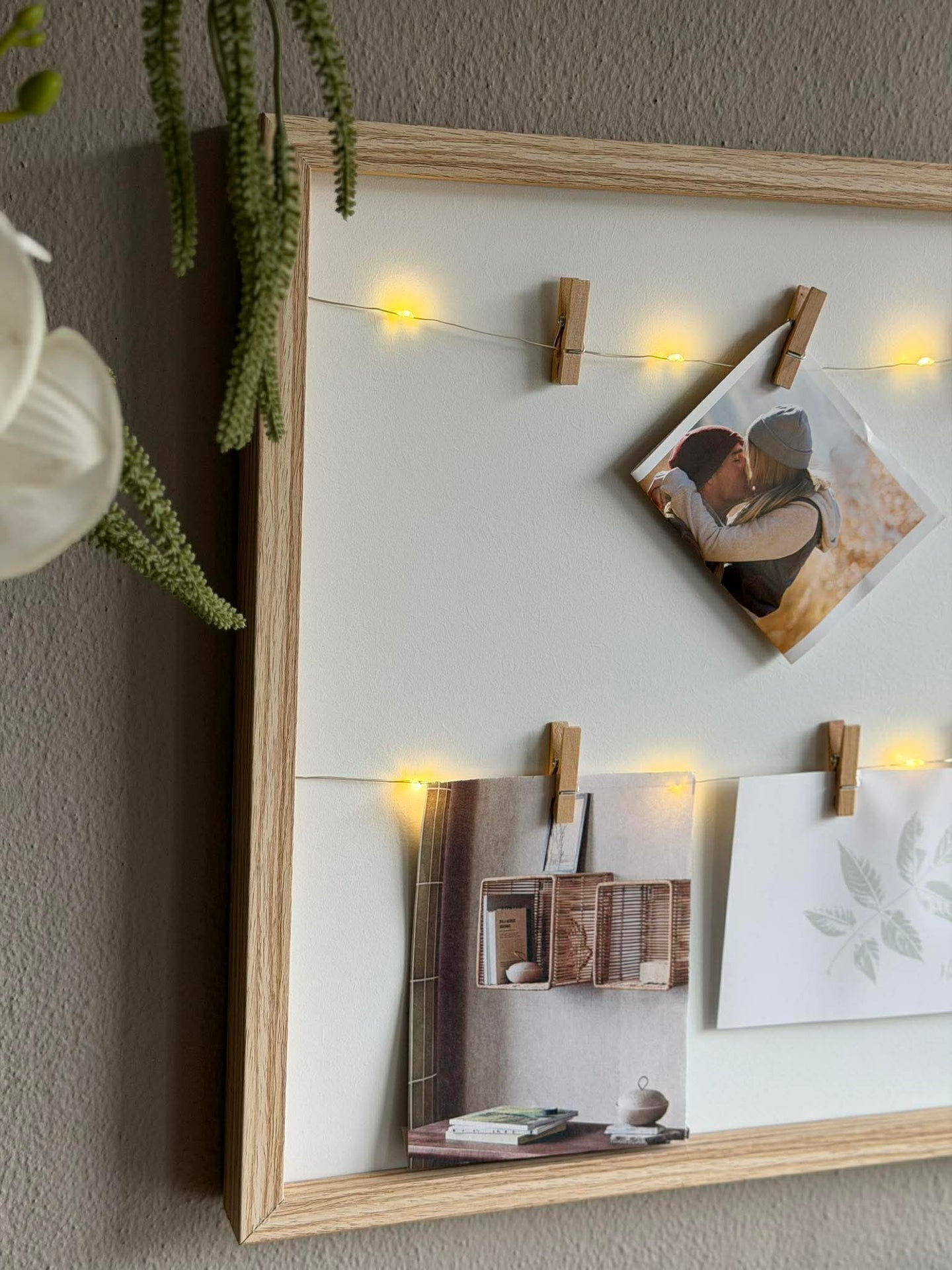 Bilderrahmen mit LED