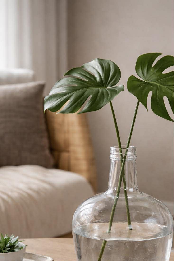 Vase aus recyceltem Glas