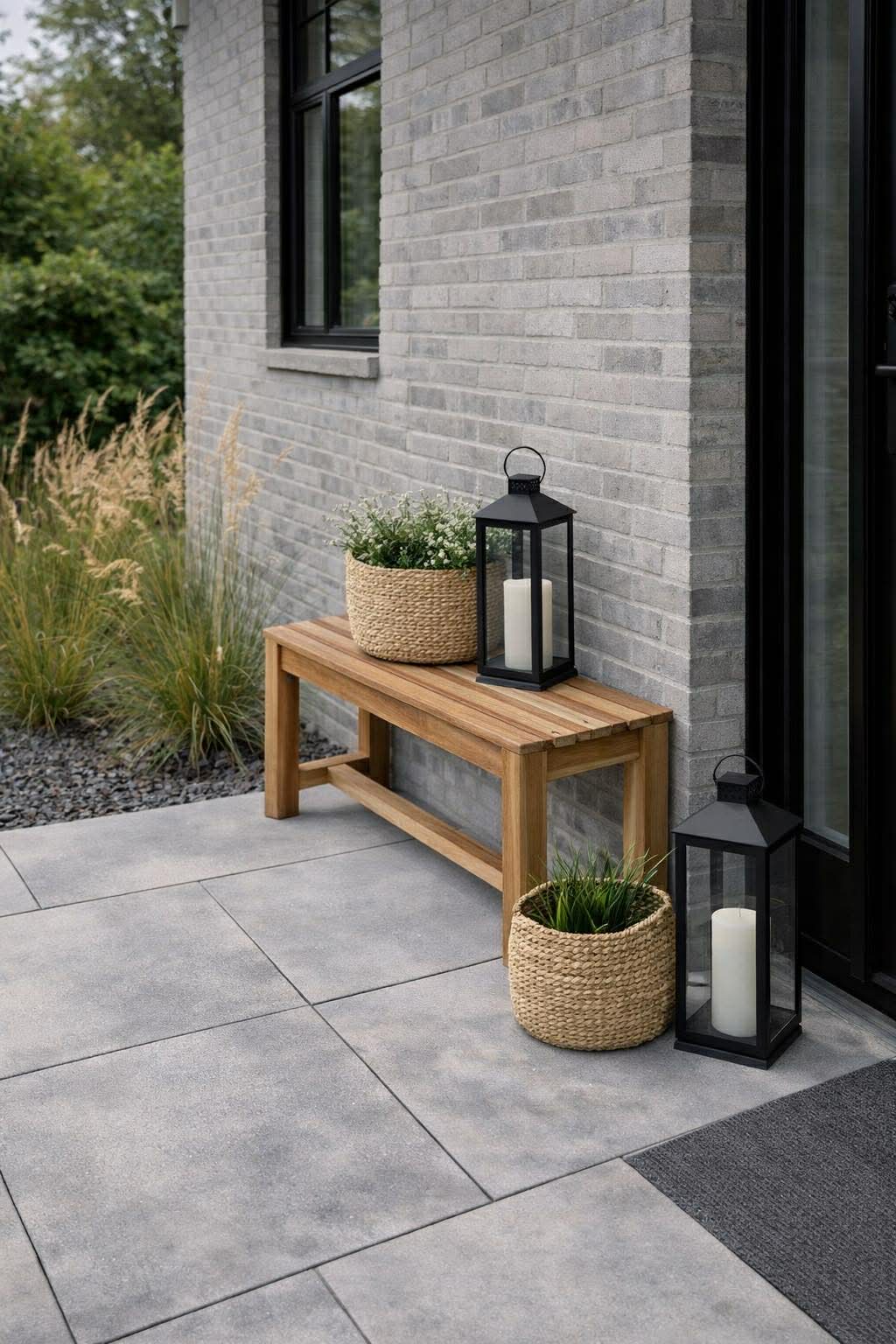 Bank aus Teak