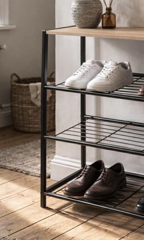 Schuhregal med 3 Böden
