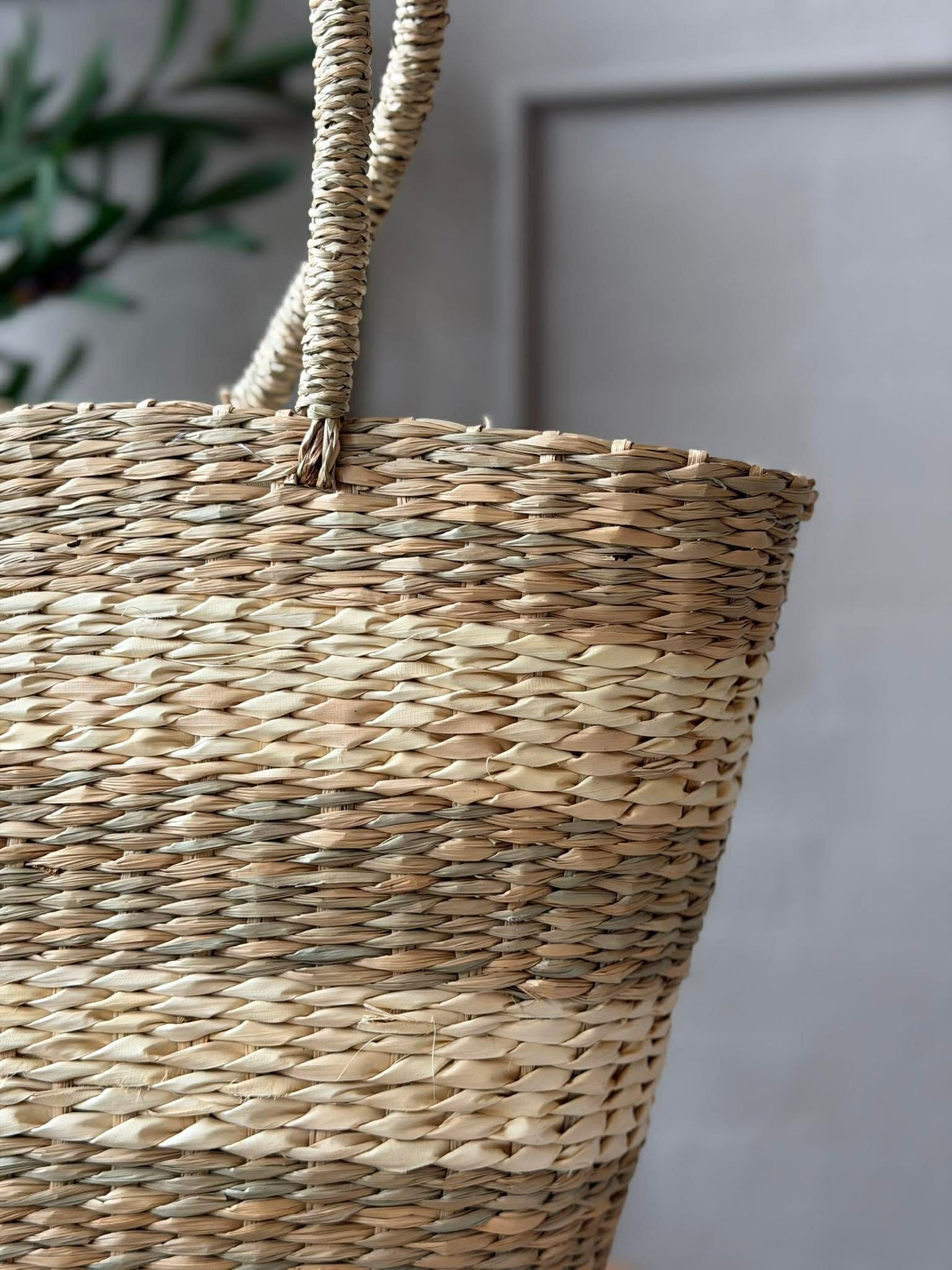 Shopper - Seegras-Streifen