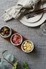 Tapas - 3 Schalen und Platte