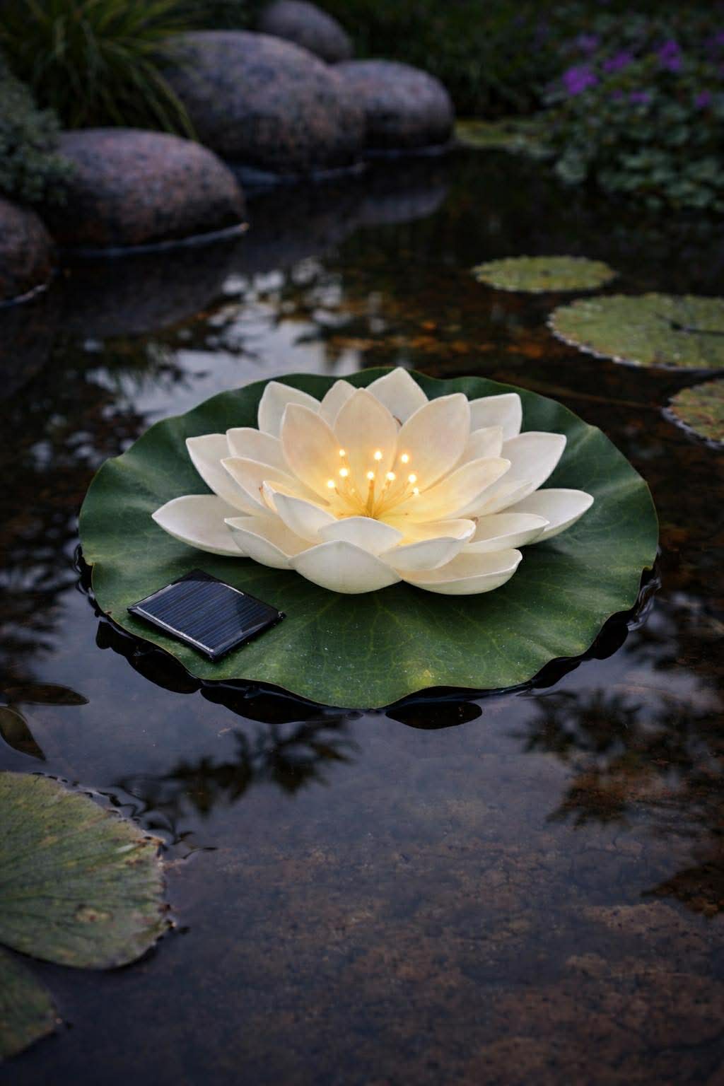 Solar LOTUS – Weiß