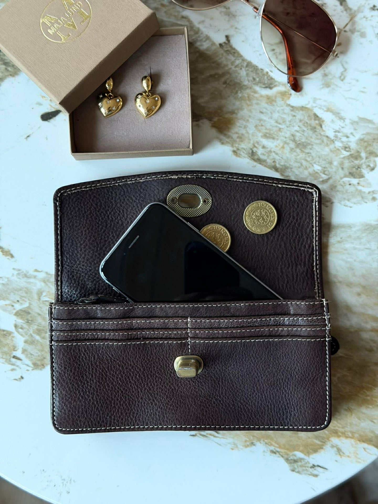 Portemonnaie Moa Big Brown - 2. Sortierung