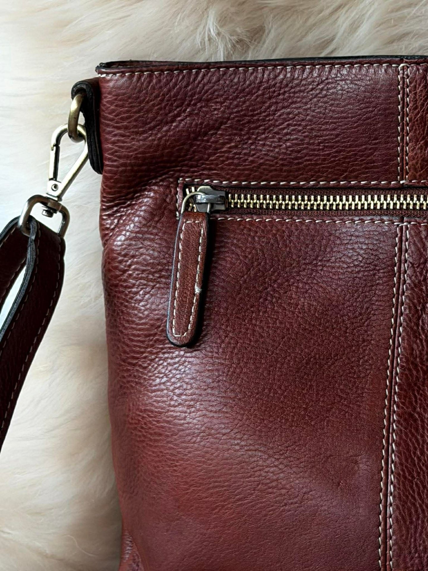 Crossover Moa small - cognac - 2. Sortierung