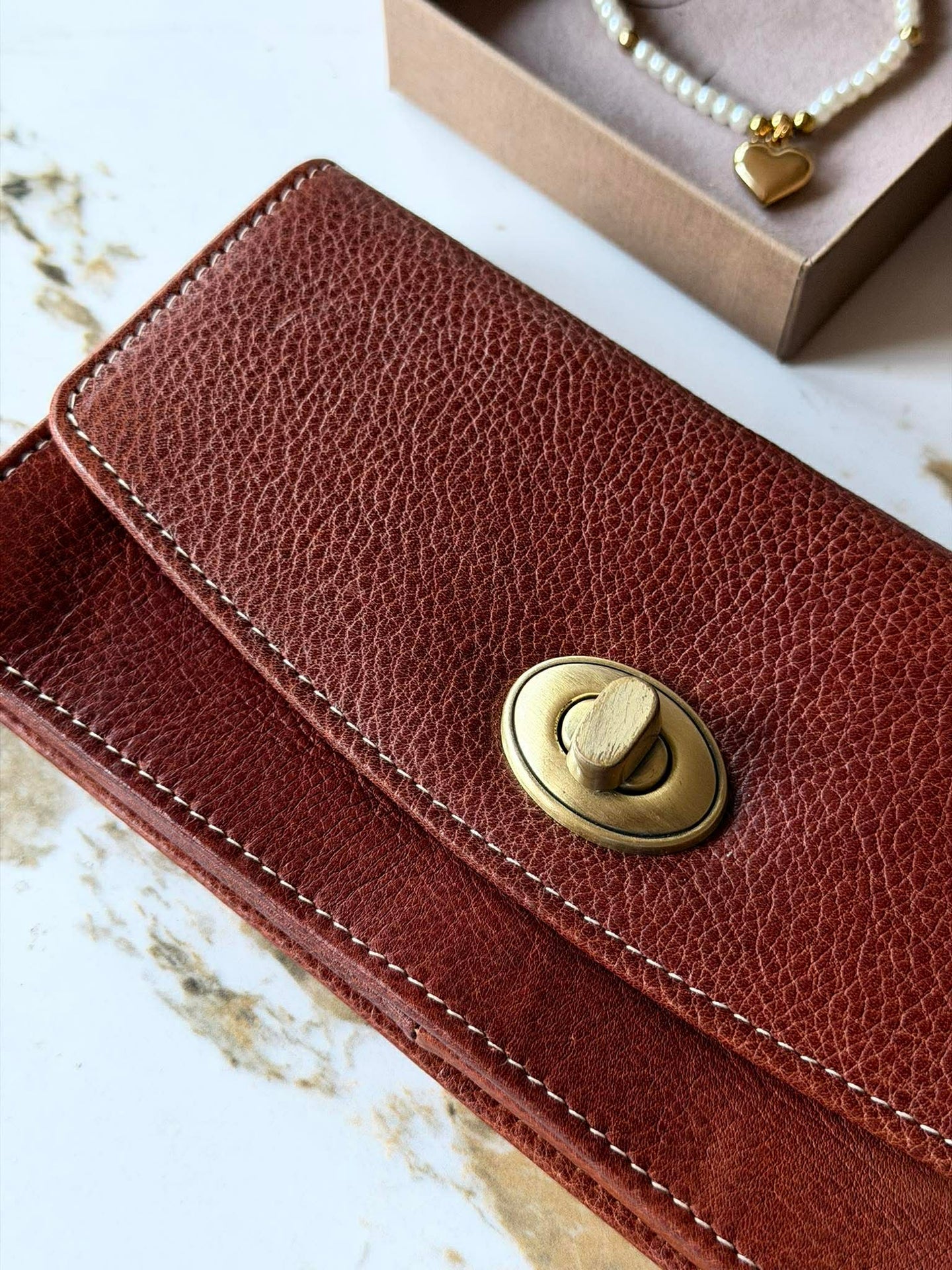 Portemonnaie Moa Big Cognac - 2. Sortierung