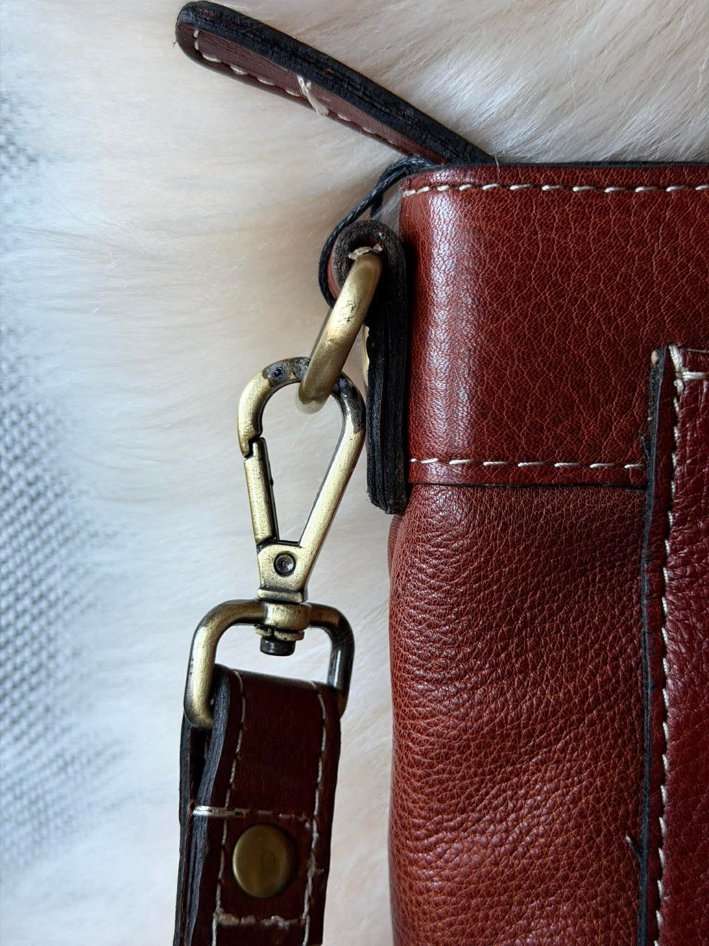 Crossover Moa small - cognac - 2. Sortierung