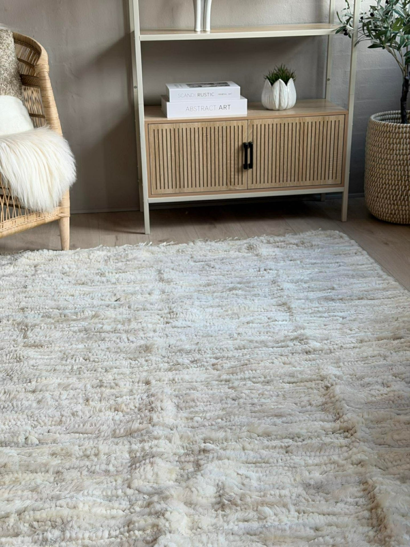 Lammfell-Teppich – Unika