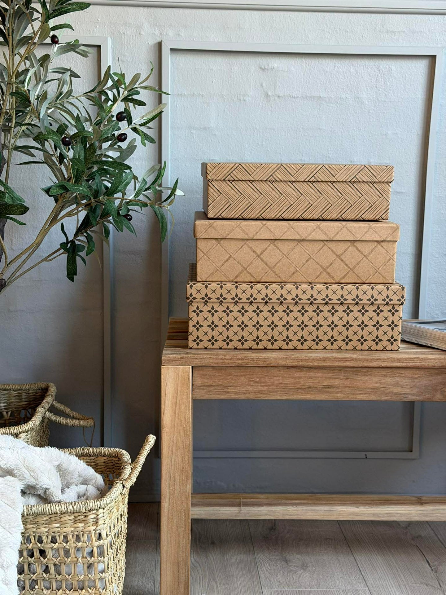 Aufbewahrungsboxen - Set mit 3 Stück