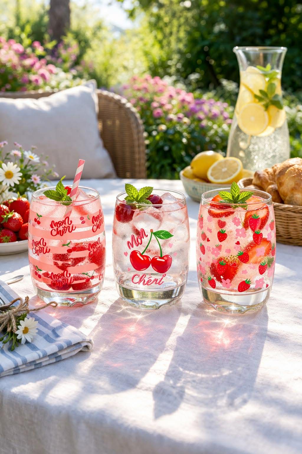 Glas Cherry – 3er-Set