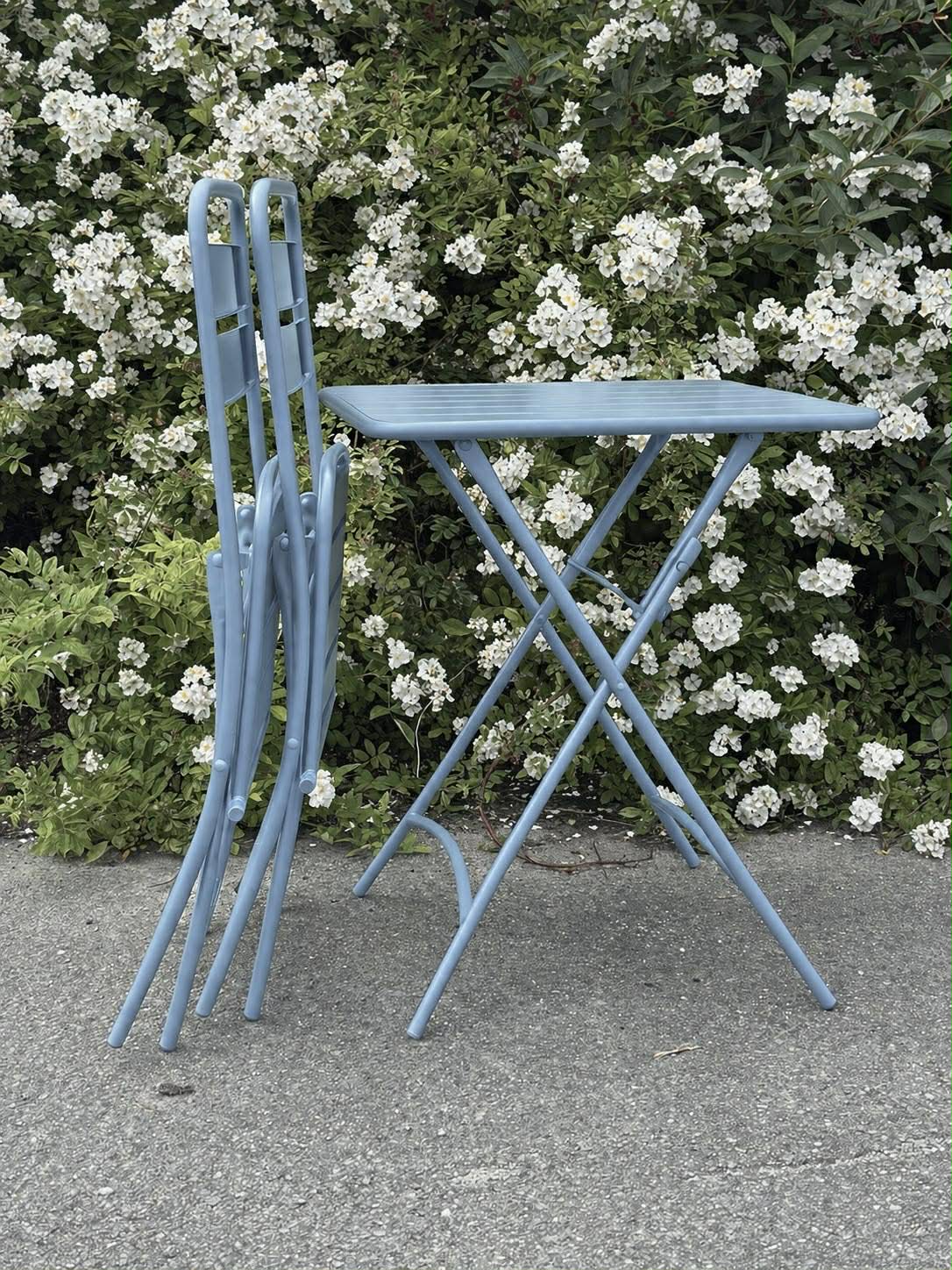 Café-Set - Blue garden