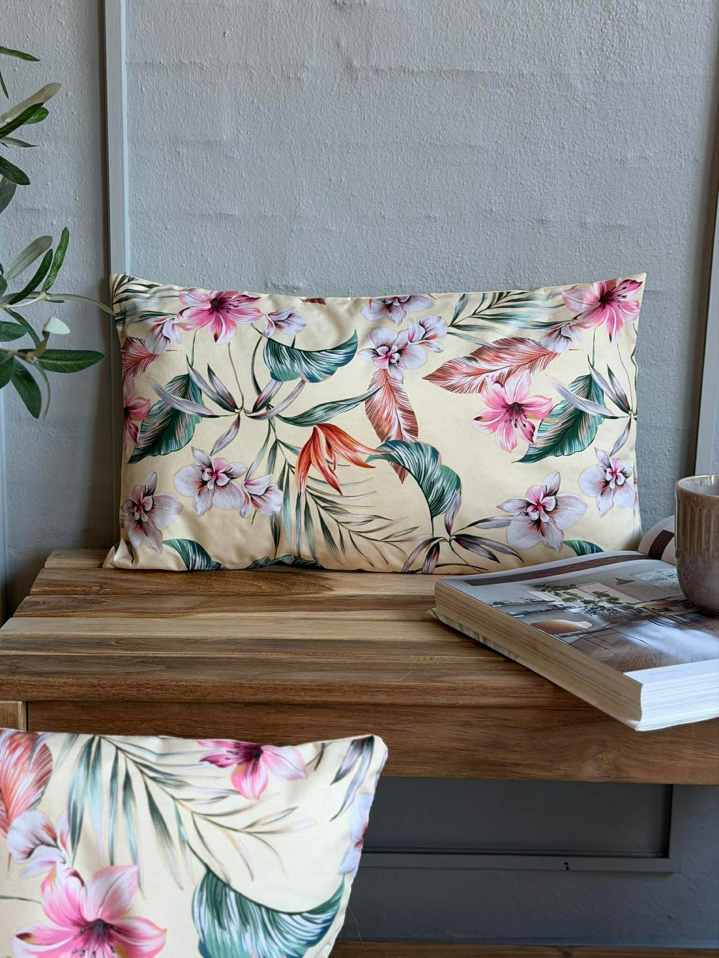 Kissen mit Füllung Bloom - mehrere Farben