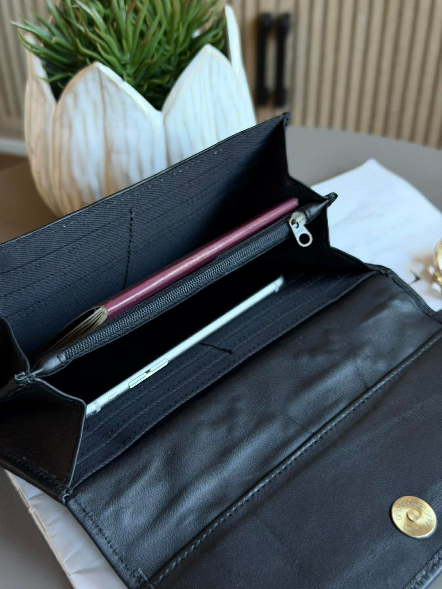 Clutch mit Nieten - LIMA large black